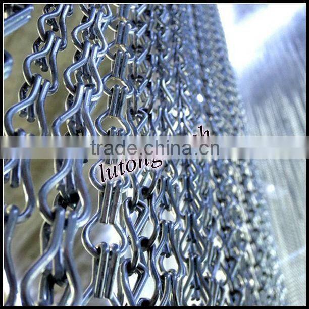 Anping free sample aluminium chain mail curtain for room decoration divider