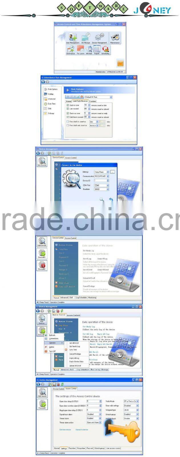 Factory Outlet 2.8 inch TFT display digital prayer time clock