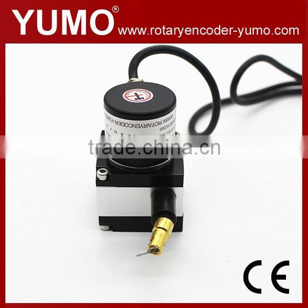 Pulse signal 1000mm Rope displacement sensor wire rotary encoder