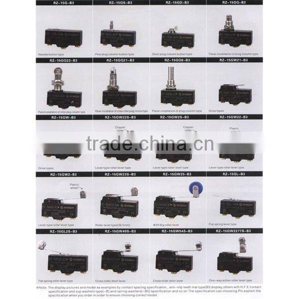 15A Microswitch Z-15GD-B3