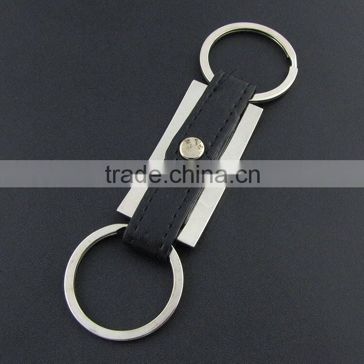2016 new design handmade leather keyring