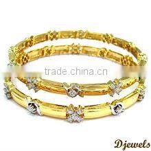 Diamond Gold Bangles, Diamond Bangles, bangle Jewelry