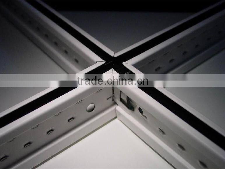 suspended metal ceiling t bar/ galvanized grid for sale