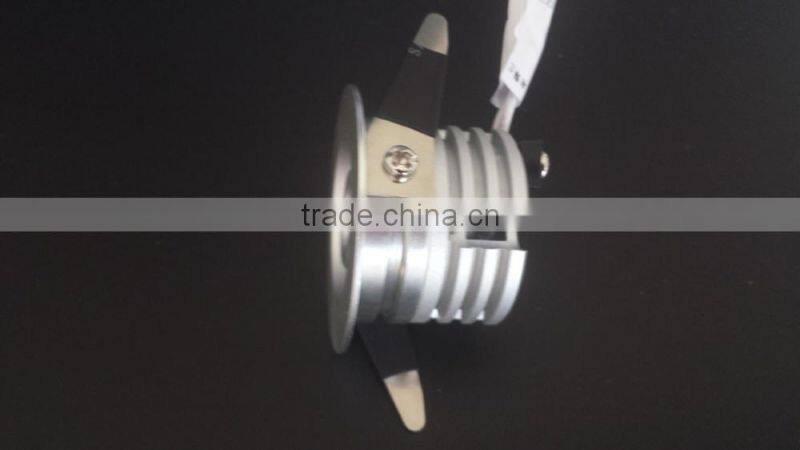 Brilliant lighting ! 1W led mini recessed ceiling downlight for jewelry display case BW8205
