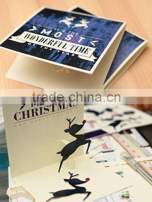 Hot sell new lenticular christmas cards
