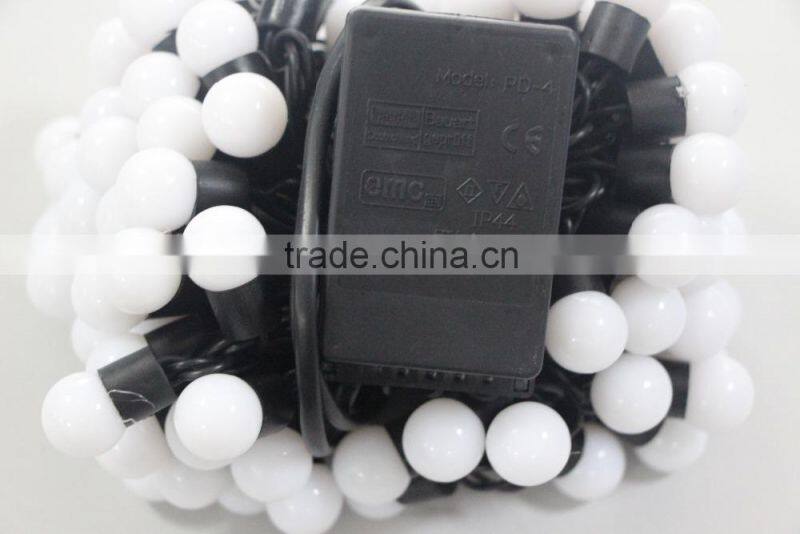 17mm round ball christmas lights colorful mixed led christmas light