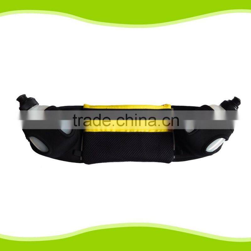 Hydration Elastic Running Belt with Water Bottles