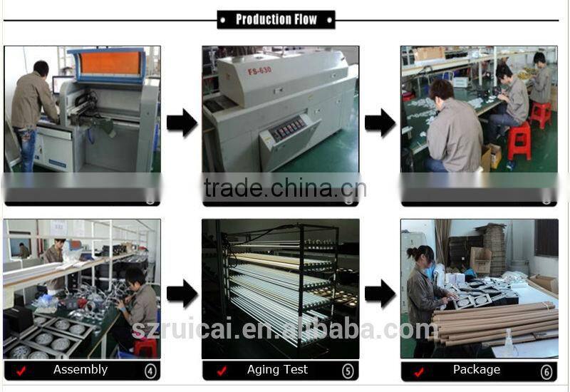 1200mm 18W CE ROHS led red border tube light