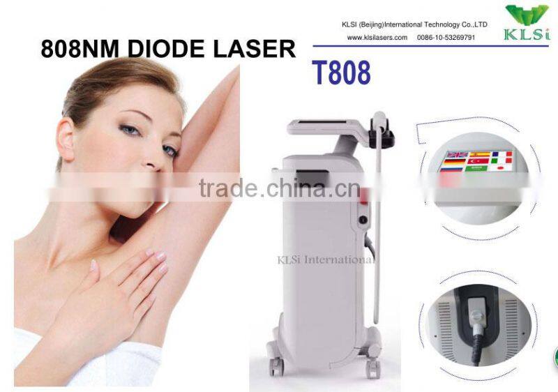 2016 NEW CE approved 20 million shots guaranteed 808nm diode laser hair removal beauty machine