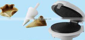 ice cream cone maker with stainless steel cover