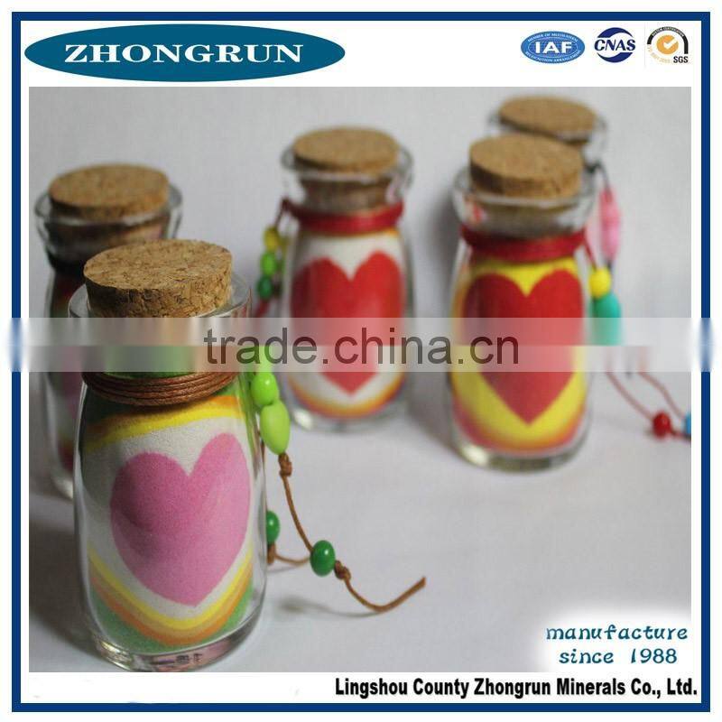 natural colored sand/color quartz sand/colored sand for sale