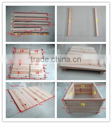 Hot sale beekeeper wooden langstorth bee hive from manufacturer