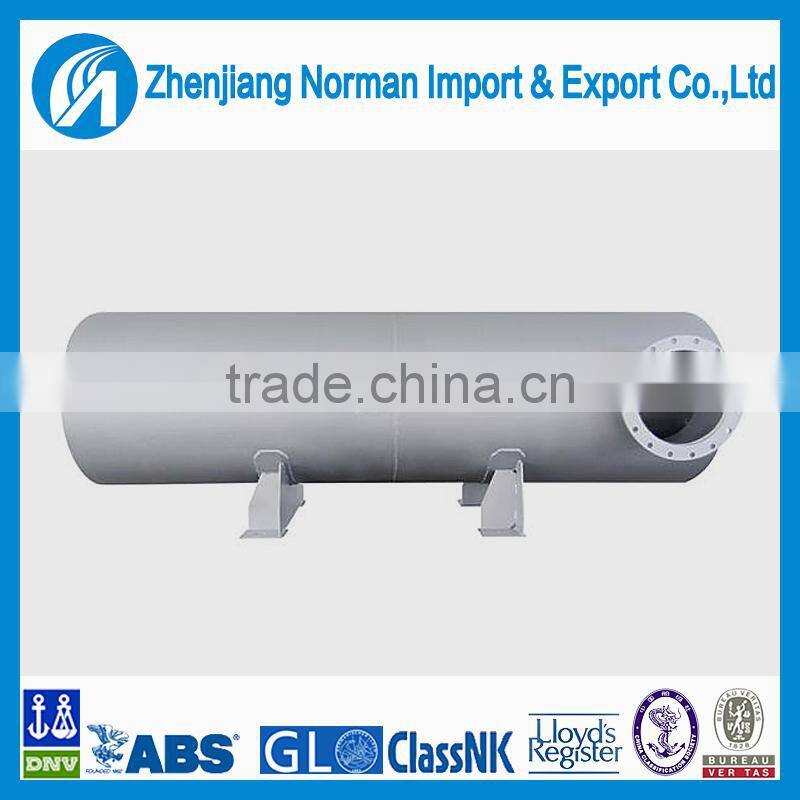 Ship dry spark arrester silencer