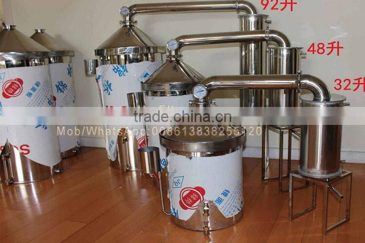 10L essential oil distillation equipment lime essential oil distillation