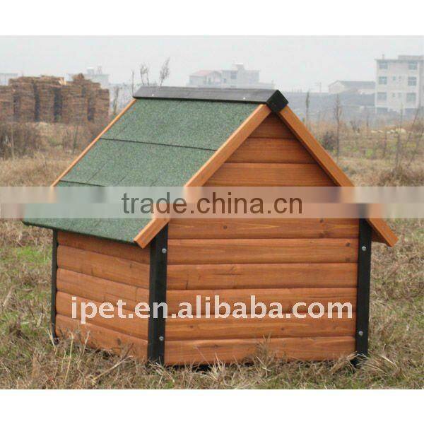 Large Cheap Outdoor Wooden Dog Bed without Run