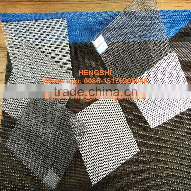 Black Coated Ss Security Screen Mesh Anti Theft Mesh