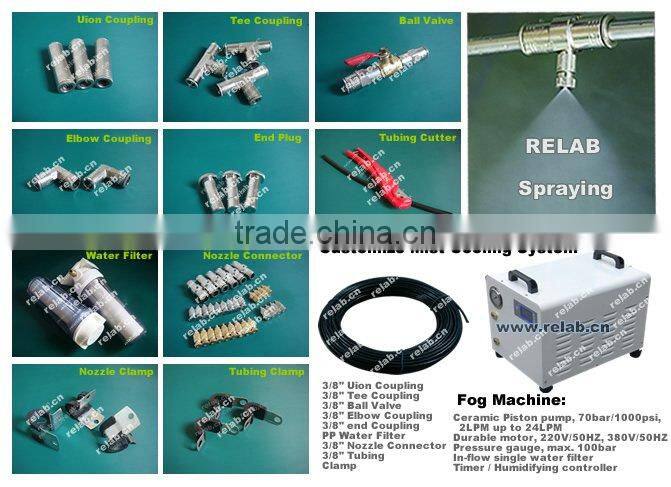 Mist Nozzle for Misting System Fittings