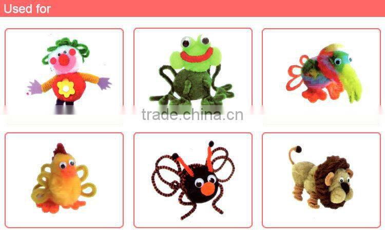 12'' 30cm kid christmas DIY toy chenille stem kid toy