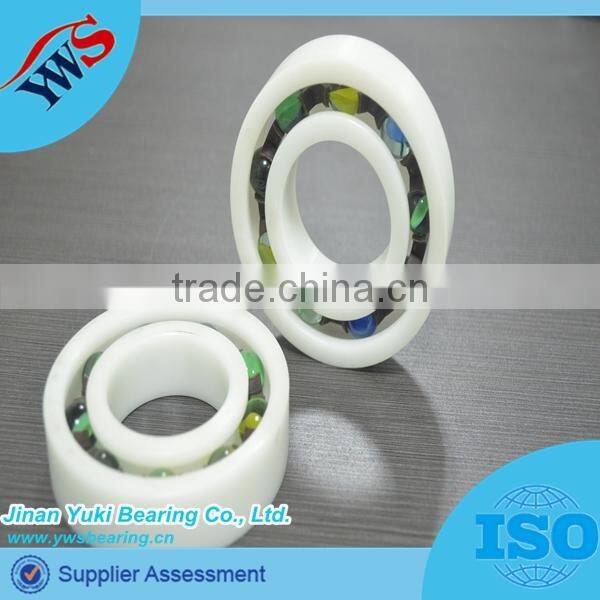 Deep Groove Ball Bearing 6200 high friction plastic ball bearings
