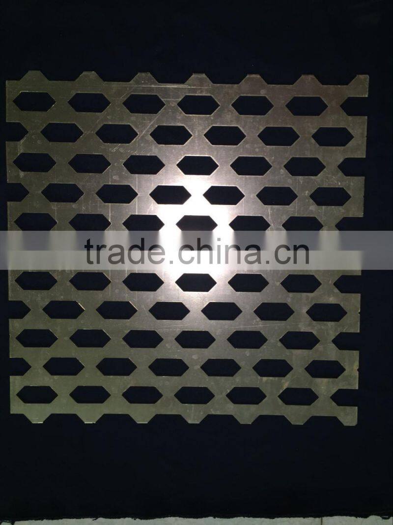 Alibaba High Quality Customized best selling slotted perforated metal mesh