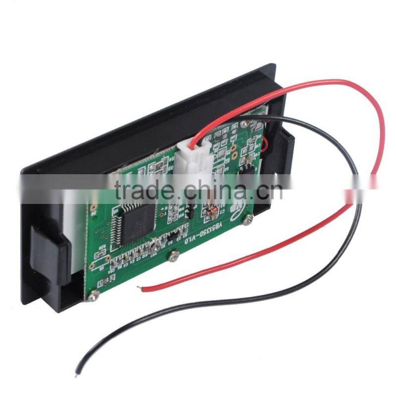 Portable blue LCD 2-wire 3.5V-30V DC Digital Volt Panel Meter car Voltmeter