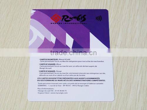PVC Wholesale RFID Credit Cards with RFID Chip