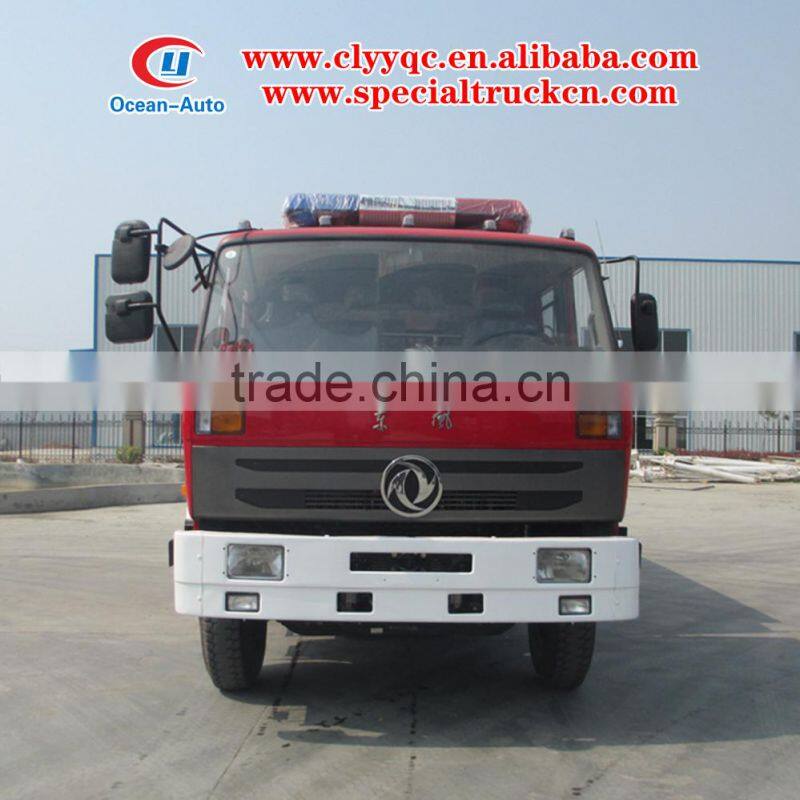 Dongfeng 4X2 fire truck 6000 liters fire fighting truck for sale