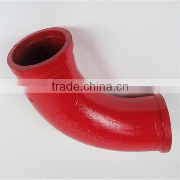 OEM service factory direct Putzmeister concrete pump elbow with wear -resisting