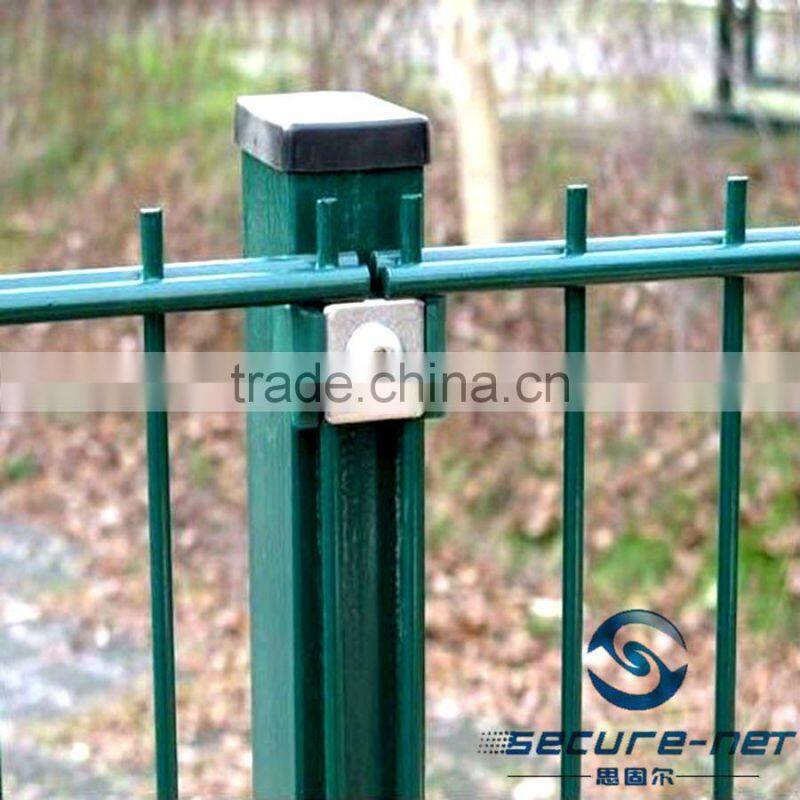 many color double welded wire mesh fence panel/twin wire fence