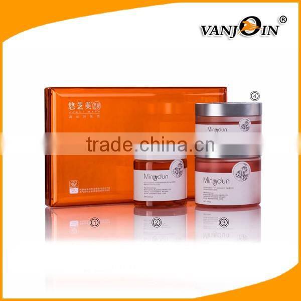 50g Small Blue Transparent Jar PET for Cosmetic Use