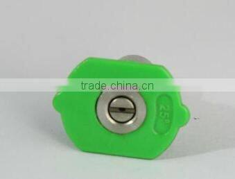 Quick couple high pressure nozzle tips