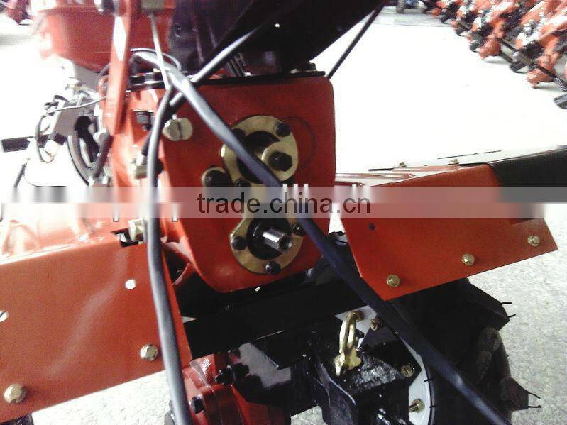 MeiQi 7.0HP 170F gasoline engine power tillers with lamp and front wheel