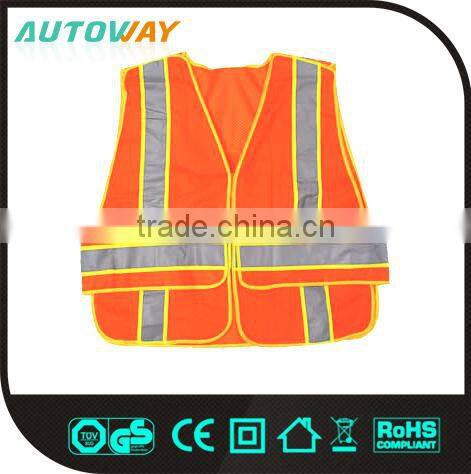en471 mesh security reflective vests for orange