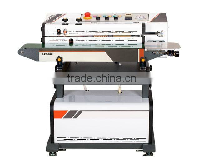 Special continuous air inflation and vacuum sealing machine