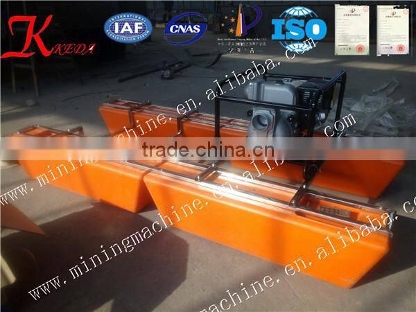 China Supplier Portable gold suction dredger In River