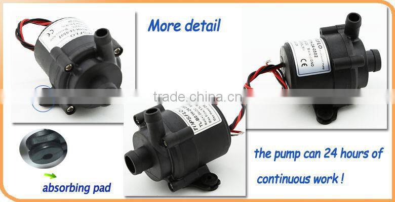 Silent mini dc water pump for hot thermostat machine for coffee machine