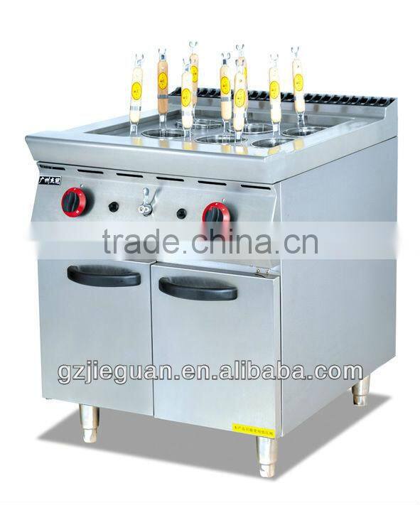 jiaguan free standing Gas Pasta Cooker with Cabinet(GH-788-2)