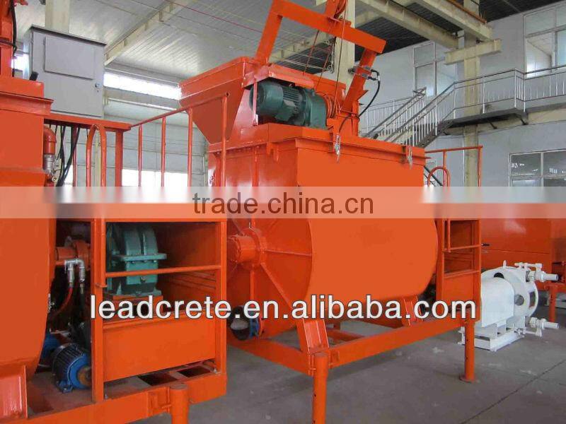 High efficiency foam cement block/brick making machine