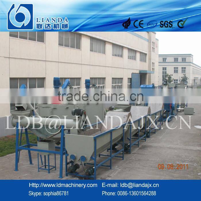 Economic PET bottle flake washing recycling Line