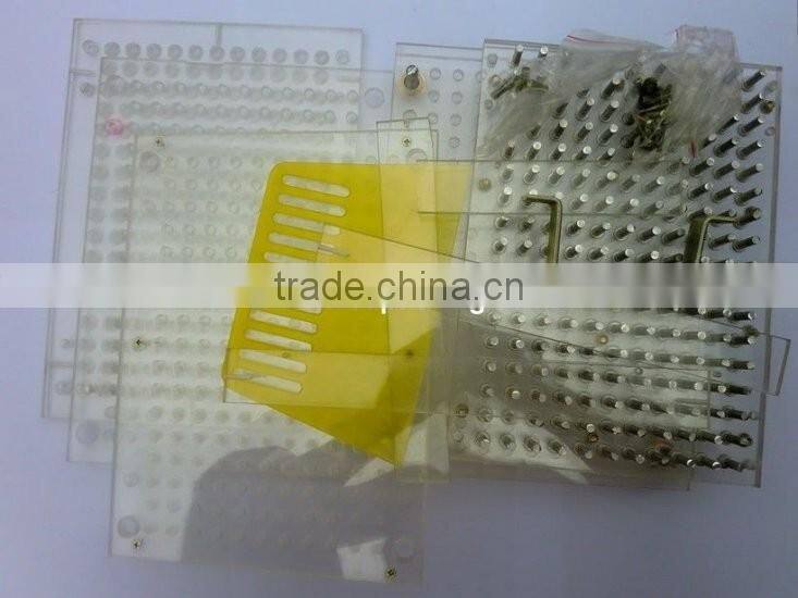400 holes Manual capsule filler machine with Tamping Tool