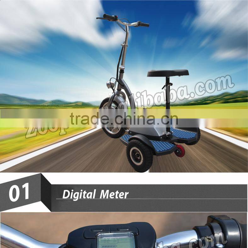 500w 48v zappy three wheel electric scooter(ZP-ES20-500W )