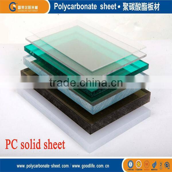 3mm thick clear polycarbonate flat sheet
