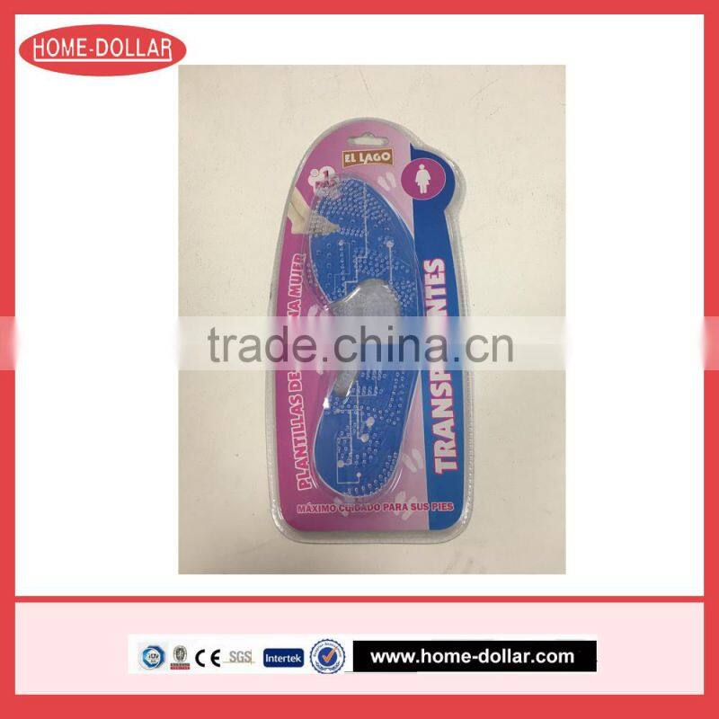 high quality Medical orthotic footcare silicone insoles