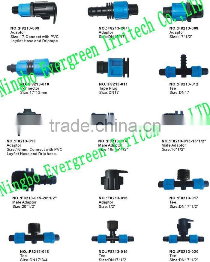Irrigation seeding farm flat emitter drip tape