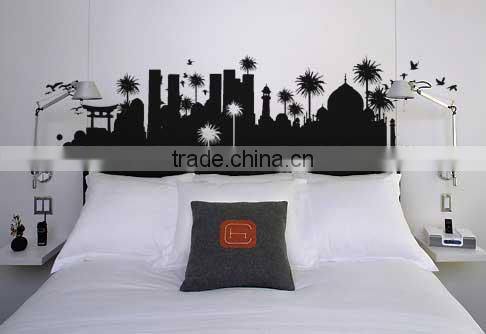 Fashion self adhesive vinyl wall sticker