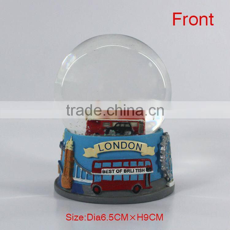 London artificial souvenir water globes