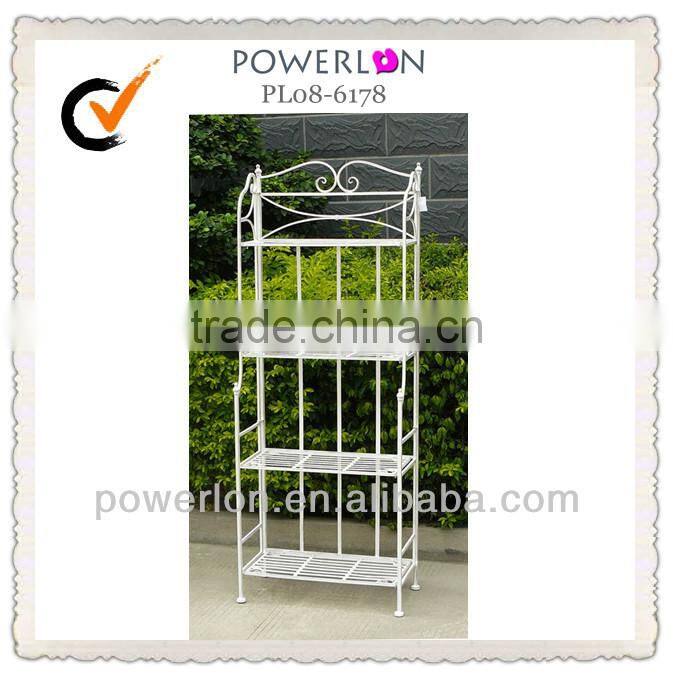 4-tier iron tall flower stand