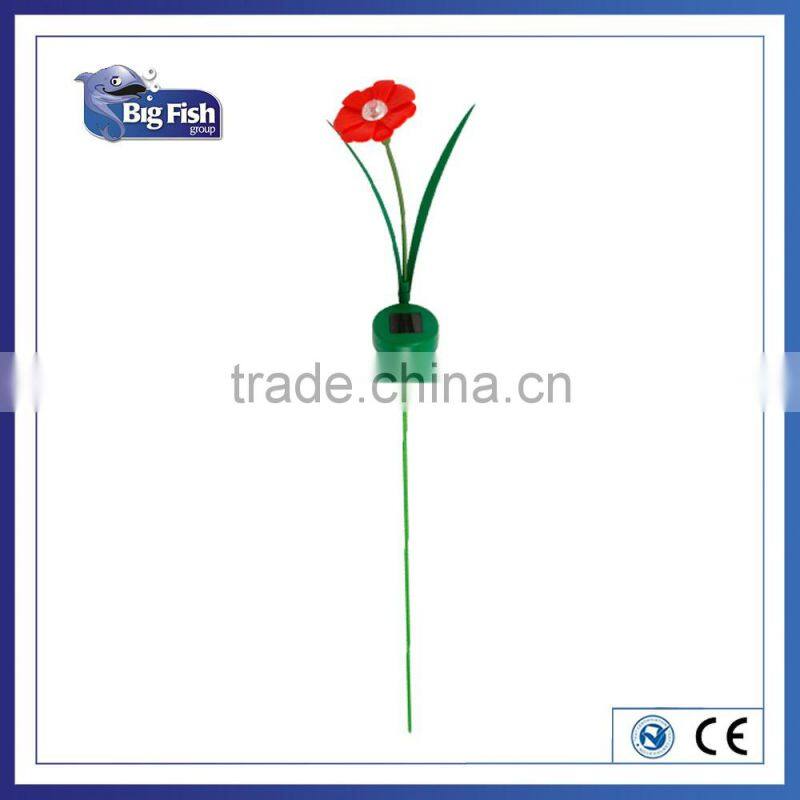 Outdoor Garden Decoration Plastic Solar Flower Light