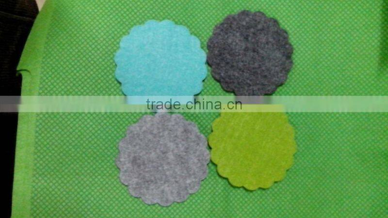 15111412 felt laser cutting processing,felt shapes ,felt craft shape