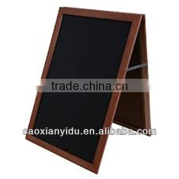 Home Decor Chalkboard With A-stand Outdoor A-Frame Display Promotional Board Display Board
